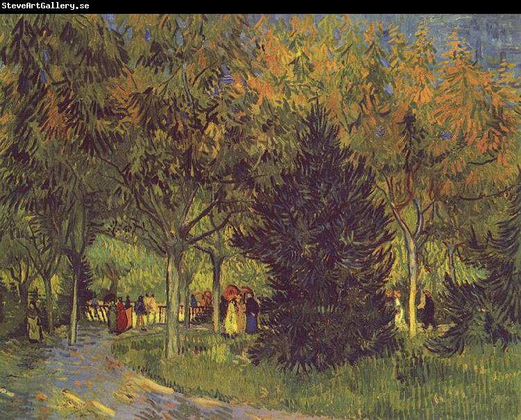 Vincent Van Gogh Allee im Park